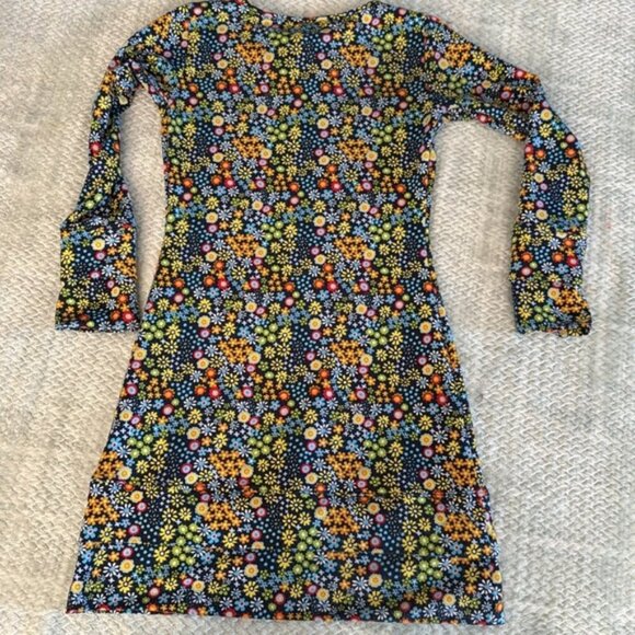 Flower Dress Retro Hippy Vintage Vibe Size Small - Picture 10 of 12